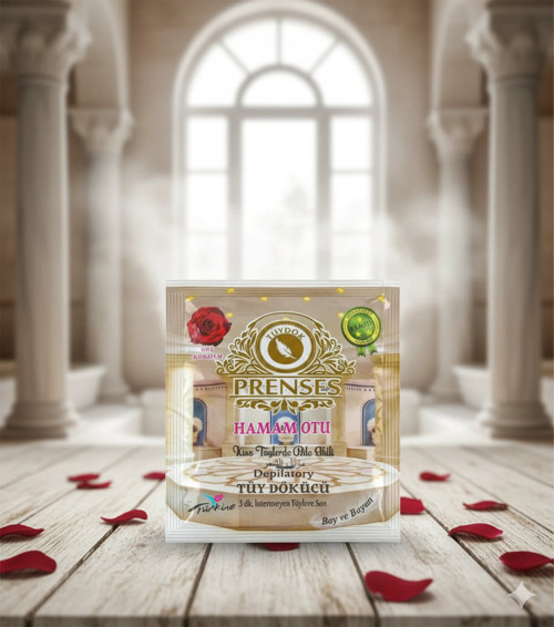 Gül Kokulu Tüy Dökücü Hamam Otu Tozu 200gr X 10 Adet