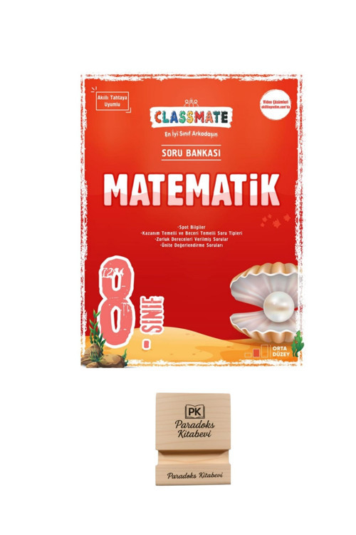 Okyanus LGS 8. Sınıf Classmate Matematik Soru Bankası + Telefon Standı