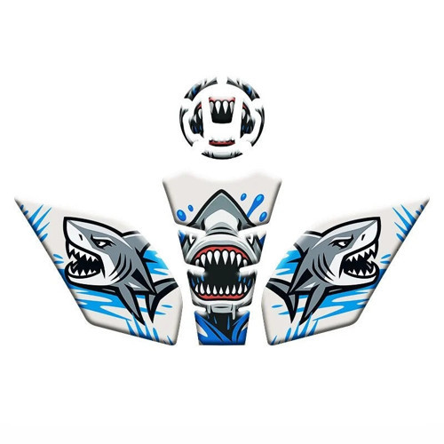 CF MOTO 250 SR 2020 - 2024 UYUMLU TANK PAD SET 013