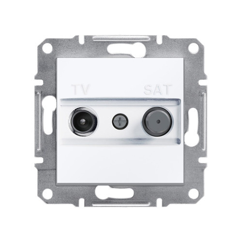 Schneider Eph3470121 Asfora Beyaz Tv-Sat Prizi. Sonlu. F Tipi. Ik