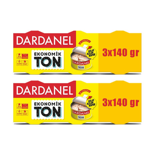 Eko Ton Balığı 3x140 gr x 2 Adet