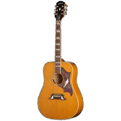 Dove Studio Elektro Akustik Gitar (Antique Natural)