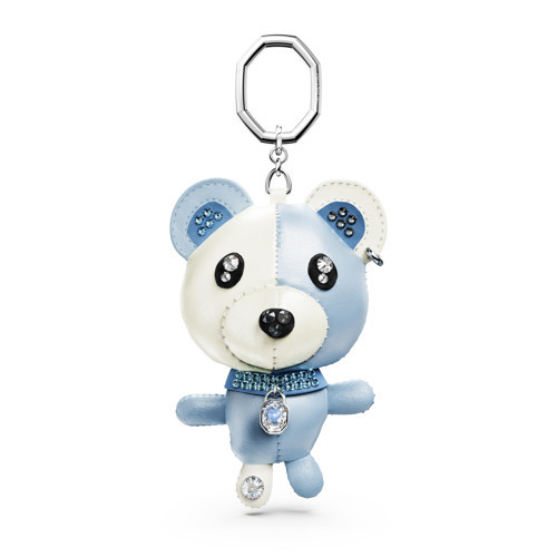 5733771 Charm Teddy:Bagcharm Blu/Rhs