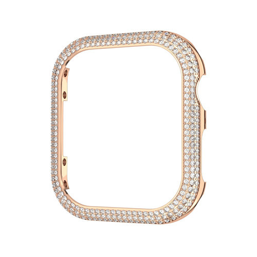 5663568 Swarovski Apple Watch çerçeve Sparkling:Watch Case Whi/Ros