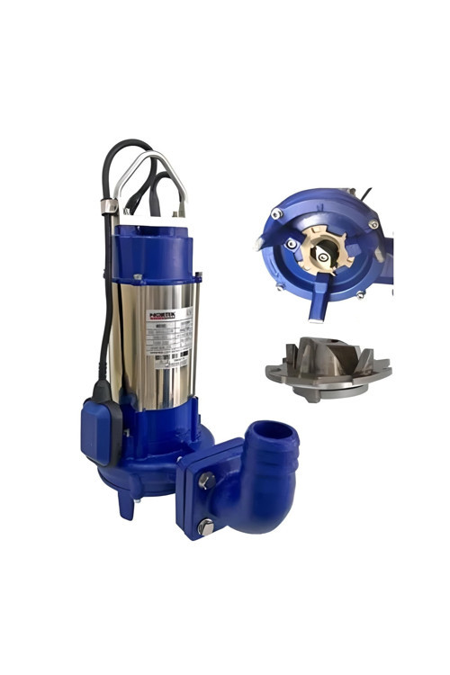 Nortek Cut-200M Ögütücülü Bıçaklı 2 Hp 220V Foseptik Pis Atık Su Pompası 2" Çıkışlı