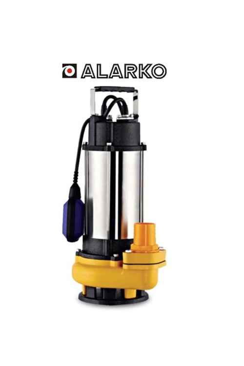 1.5 Hp 220V Parçalayıcılı Foseptik Pis Su Drenaj Dalgıç Pompa 2" Çıkışlı