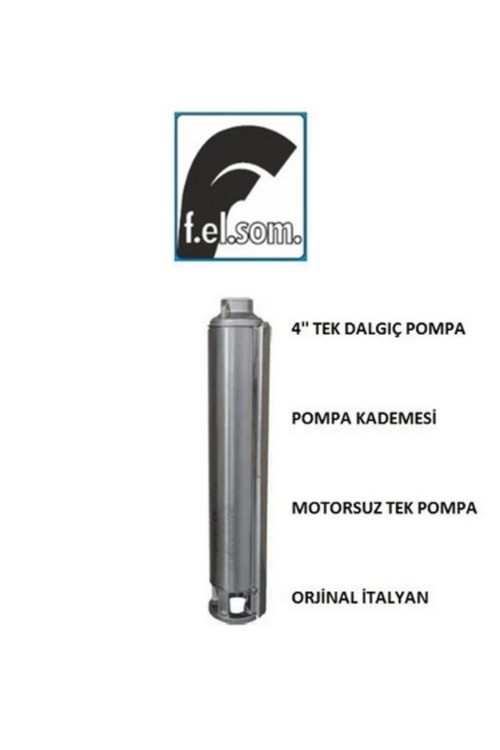 Fp4 E020 16 Kademe 2 Hp - 4'' İtalyan Dalgıç Pompa / Tek Pompa