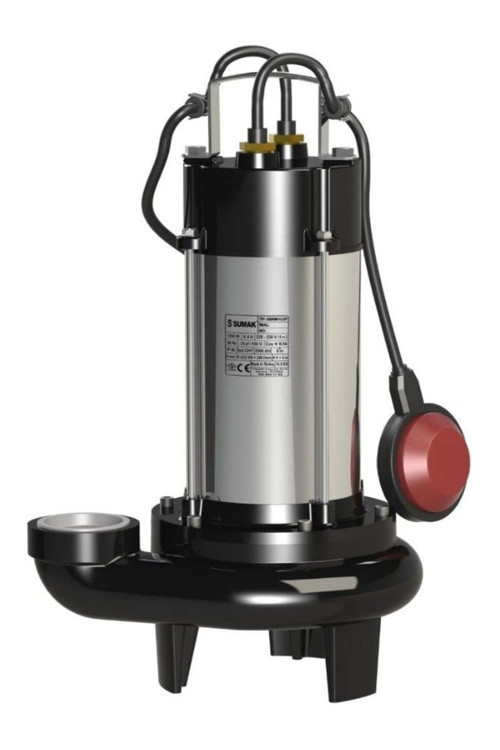 Sbrt 19/2-P 380V Özel Parçalayıcılı Dalgıç 1,8 Hp / 2''