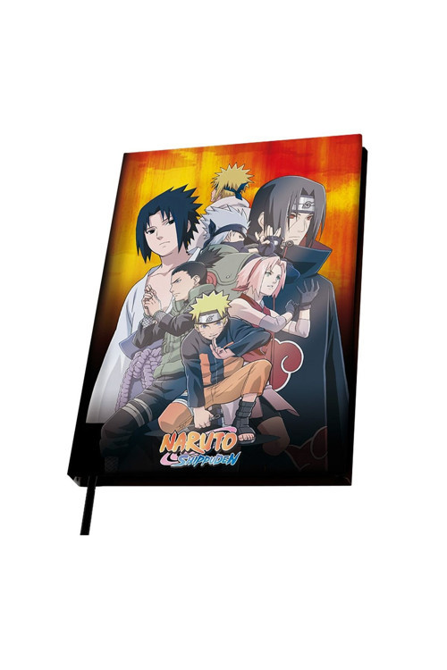 Defter Naruto Shippuden Konoha Group X4 A5 Abynot038