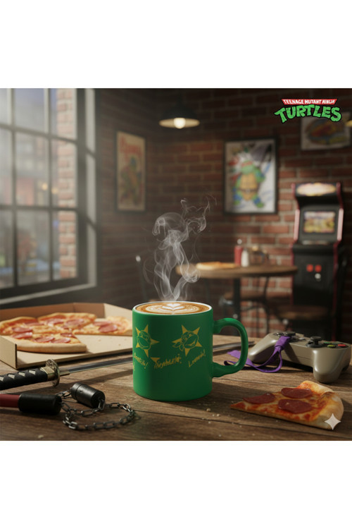Ninja Turtles Porselen Kupa 330Ml