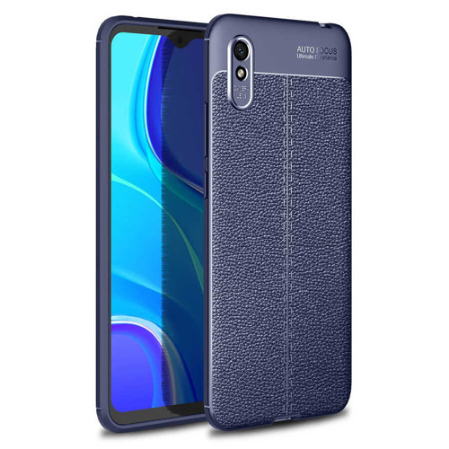 Xiaomi Redmi 9A Kılıf Niss Deri Desenli Silikon Kılıf