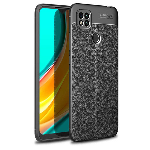 Xiaomi Redmi 9C Kılıf Niss Deri Desenli Silikon Kılıf