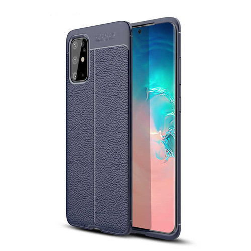 Galaxy S20 Plus Kılıf Niss Deri Desenli Silikon Kılıf
