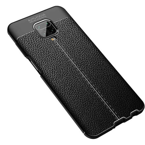 Xiaomi Redmi Note 9S Kılıf Niss Deri Desenli Silikon