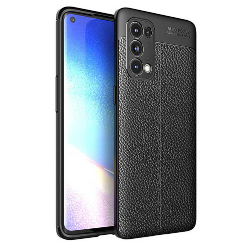 Oppo Reno 5 Pro 5G Kılıf Niss Deri Desenli Silikon Kılıf