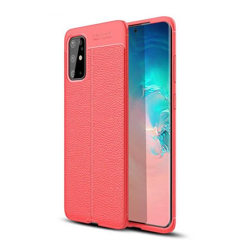 Galaxy S20 Plus Kılıf Niss Deri Desenli Silikon Kılıf