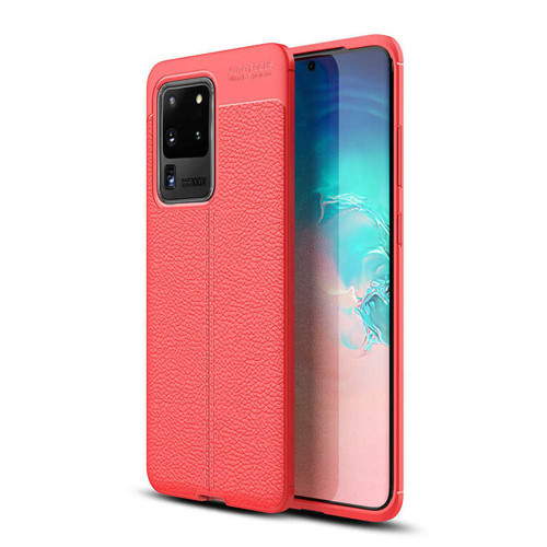 Galaxy S20 Ultra Kılıf Niss Deri Desenli Silikon Kılıf
