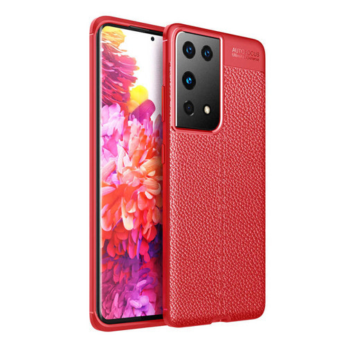 Galaxy S21 Ultra Kılıf Niss Deri Desenli Silikon Kılıf