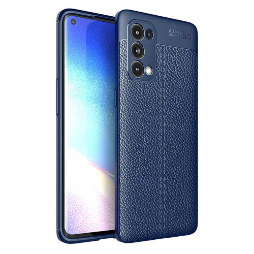 Oppo Reno 5 Pro 5G Kılıf Niss Deri Desenli Silikon Kılıf