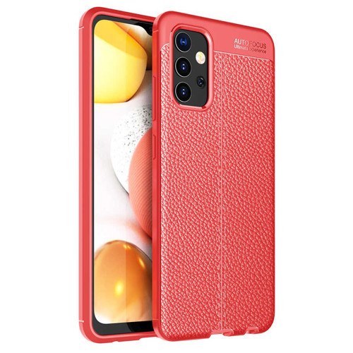 Galaxy A32 4G Kılıf Niss Deri Desenli Silikon Kılıf