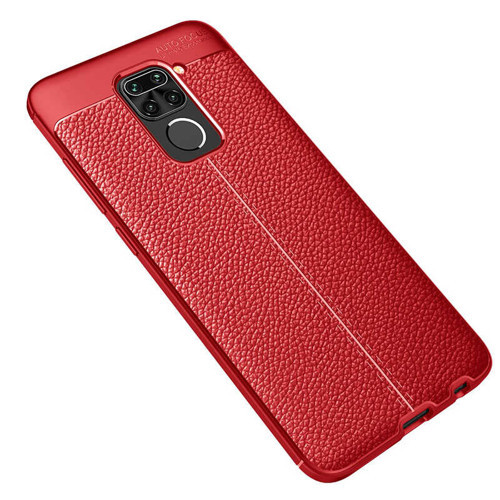 Xiaomi Redmi Note 9 Kılıf Niss Deri Desenli Silikon Kılıf