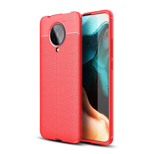 Xiaomi Poco F2 Pro Kılıf Niss Deri Desenli Silikon Kılıf
