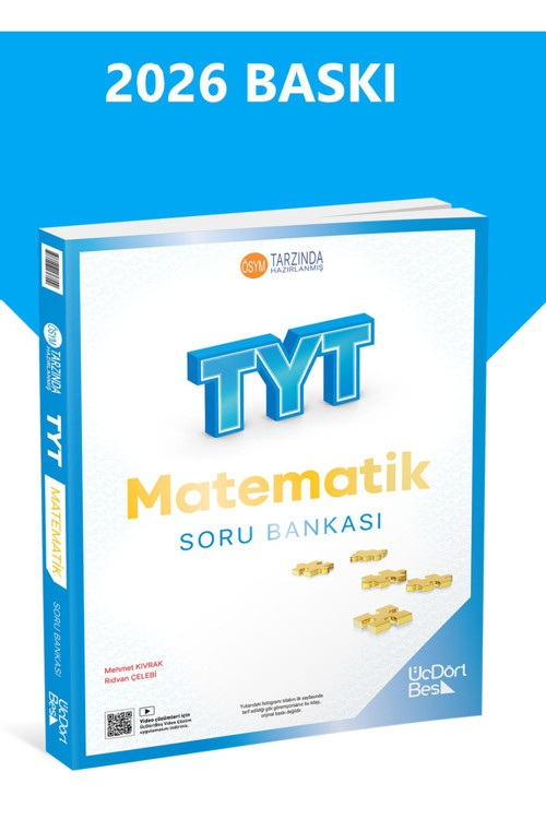 Üç Dört Beş Yayınları 345 Tyt Matematik Soru Bankası 2026