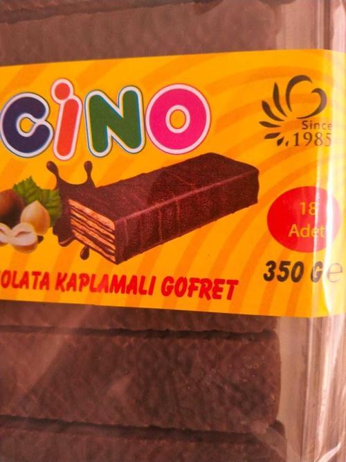 Efsane Çikolata Çikolata Kaplamalı Fındıklı Gofret 350 G (18 Aldet Bar Gofret İçerir)