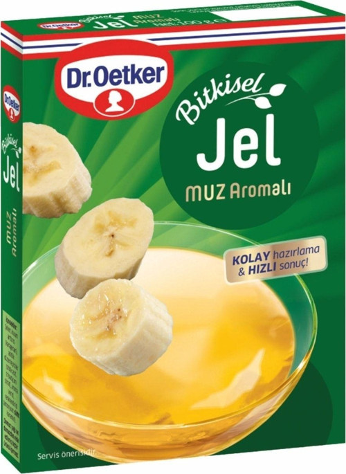 Bitkisel Jel Muz Aromalı