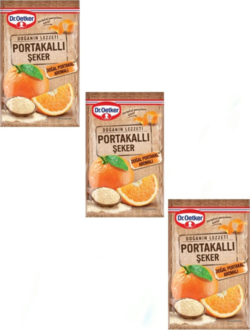 Portakallı Şeker 14 G. X 3 Adet