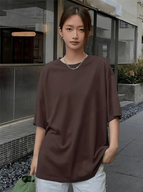 Renkli Tişört Unisex T-Shirt Oversize ( Geniş Kalıp ) Tshirt