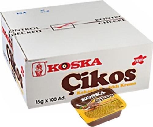 Çikos Kakaolu Fındık Kreması 15 Gr X 100 Adet