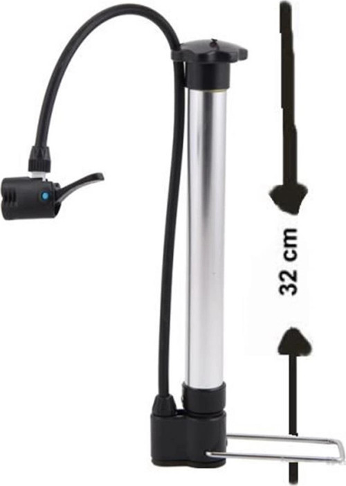 Mini Pompa Bisiklet Bot Top Şişirme Pompasi Alu. Pmp-300