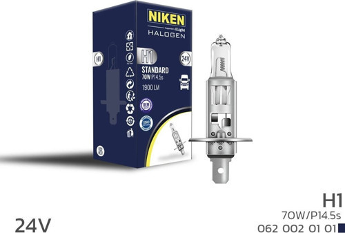 Niken 24V H1 70W Halojen Ampul P14.5S