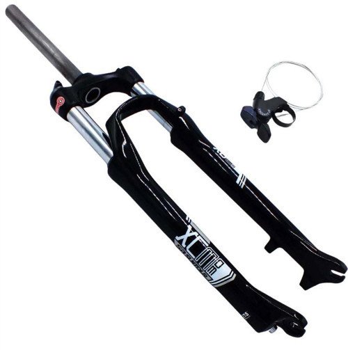 SR Suntour Xcm30 27,5"Jant Gidondan Kilitlenebilir Bisiklet Maşası Siyah 1-1/8 QR Maşa Disk Fren