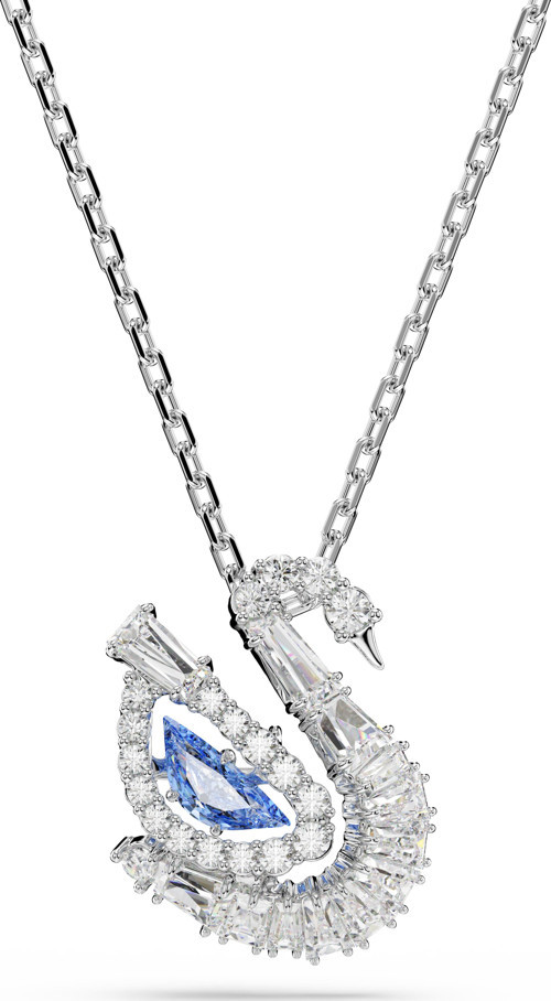 5723389 Kolye Swan:Pend Blue/ Blu/Rhs