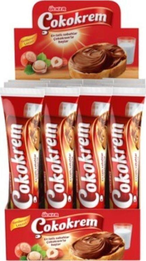 Çokokrem Kakaolu Fındık Kreması Tüp 12 Adet 40 Gr