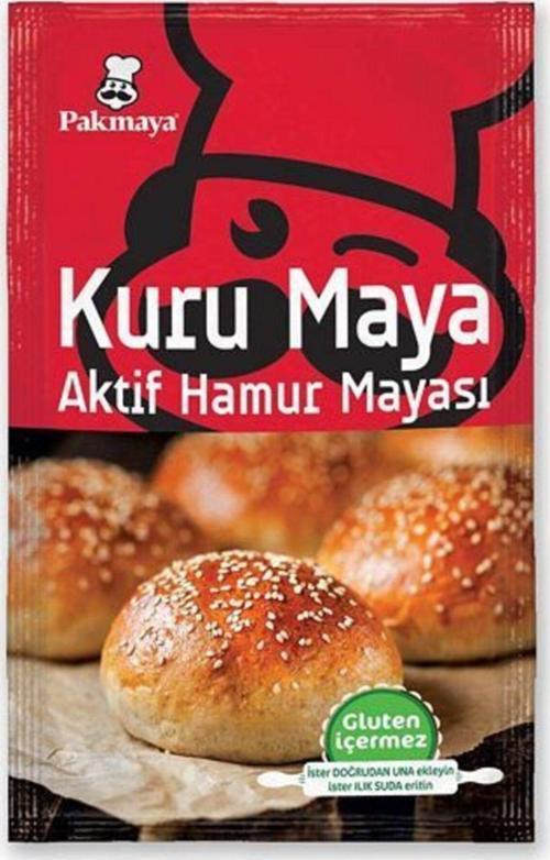Kuru Hamur Mayası 100 gr. x 5 Pk=500 gr.