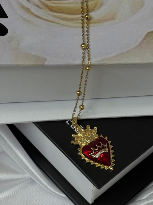 Tasarımlı Figürlü Çelik Kolye