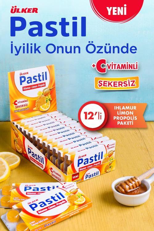 Pastil Ihlamur&limon&propolis X12 Adet