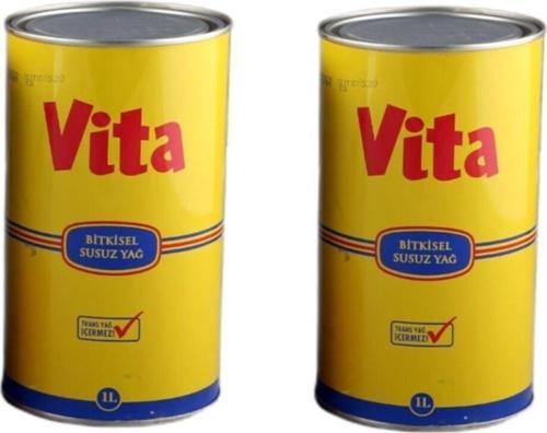 Bitkisel Susuz Yağ 1 Lt X 2 Adet