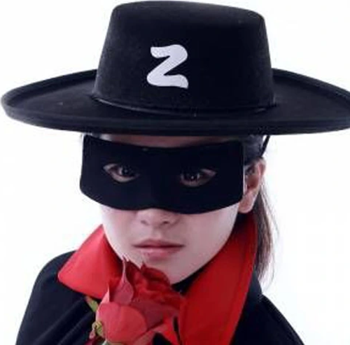 Zorro Şapkası Ve Göz Maskesi