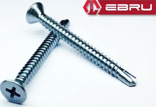 Yhb Matkap Uçlu Sac Vidası 4,8x38 - 100 Adet