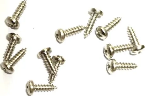 Klips, Menteşe, Ayak, Ysb Sac Vidası - 2,9x9,5mm Nikel, 1000 Adet