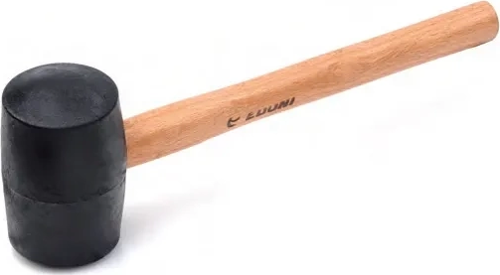 Ağaç Saplı Lastik Tokmak No:50