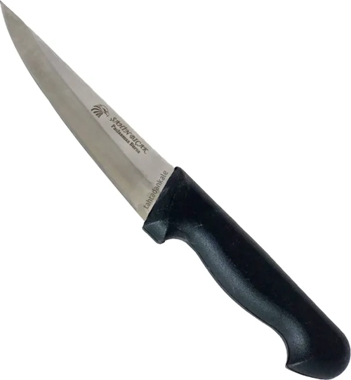 Bursa İnce Kasap Bıçağı No:1, 14 Cm, Plastik Sap