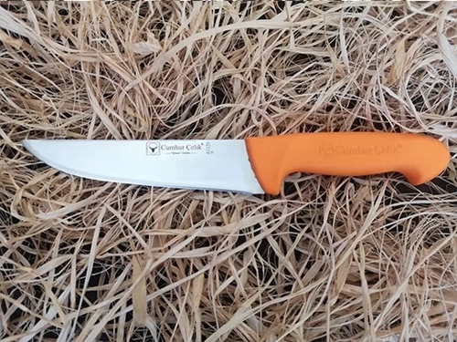 Sürmene 61120 Kasap Kurban Bıçağı, 16,5 Cm, Kaymaz Sap