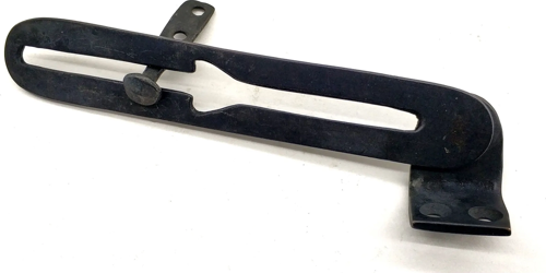 Antika Tarz Dekoratif Pirinç Vasistas Makas - 155x24 Mm, Oksit