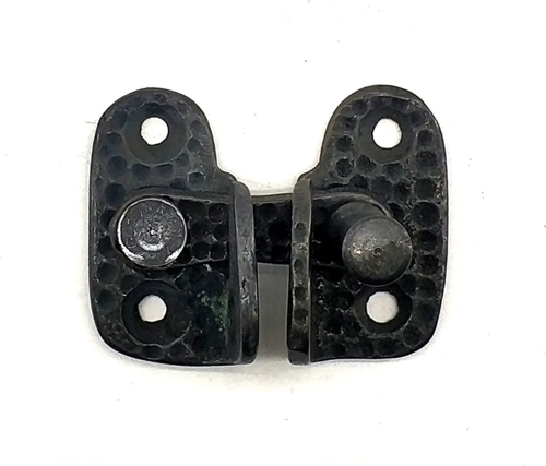 Antika Tarz Dekoratif Pirinç Mini Kapak Mandalı - 40x45 Mm, Oksit