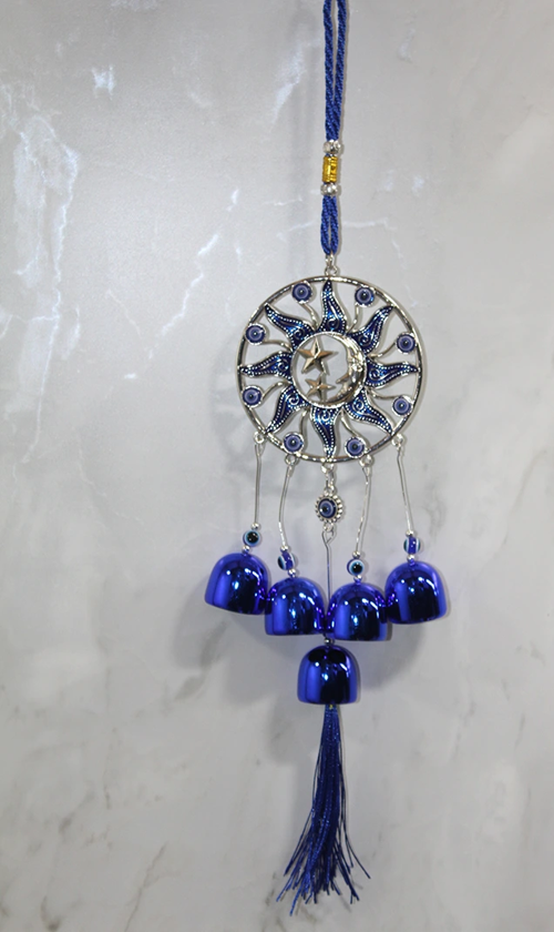 Metal Nazar Boncuğu Çan Model 16